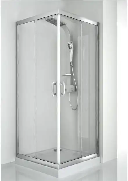 Душевой уголок Aquanet Alfa Cube NAA1142 90x90, прозрачное стекло фото 8