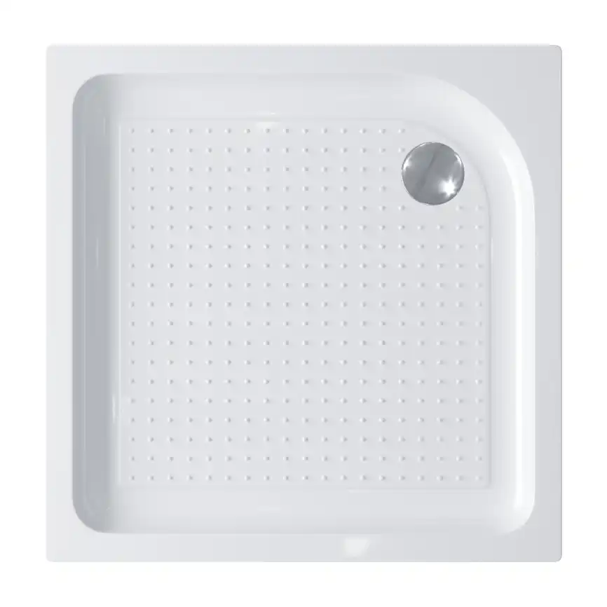 Душевой поддон BelBagno TRAY 80х80 акриловый TRAY-BB-A-80-15-W Белый фото 1