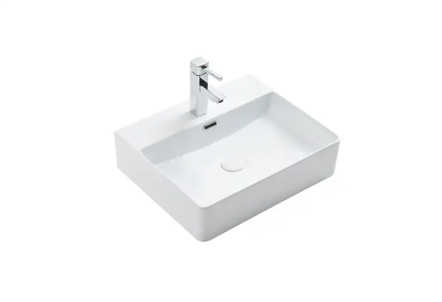 Раковина накладная Aquatek 50х42х13 AQ3231-00, Белая фото 1