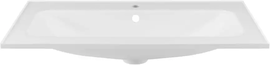 Раковина Aquanet Арт 90 318928 прямоугольная, Белая глянцевая фото 7