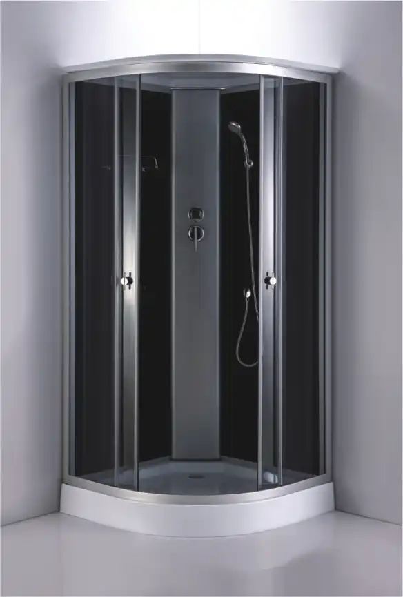Душевая кабина Loranto 90х90, низкий поддон, Тонированное стекло, CS-881EA13TM/B-90 фото 2