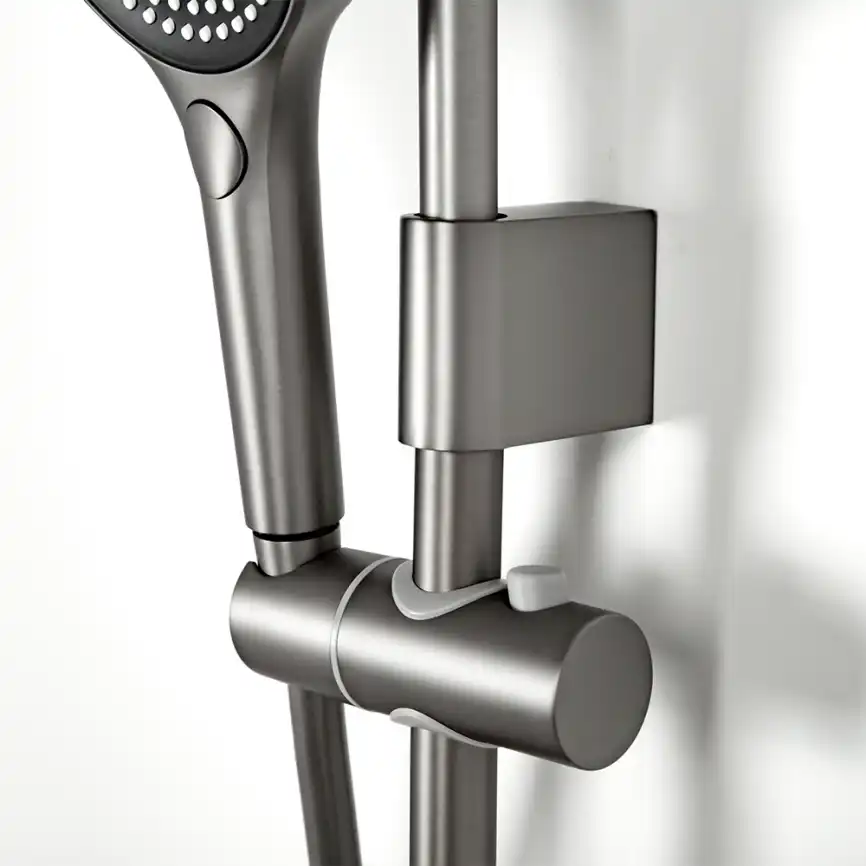 Душевая система AVS Torrent 804-020-GM, оружейная сталь фото 5