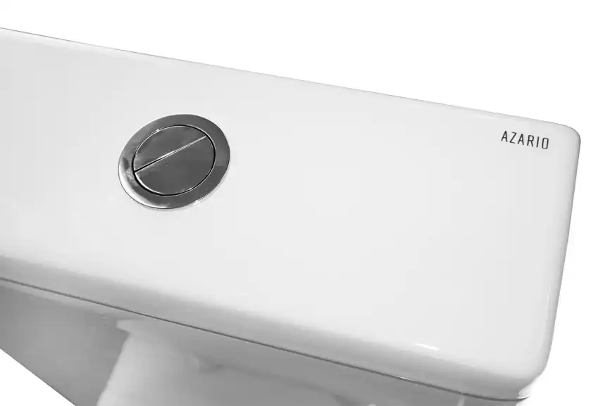 Унитаз напольный Azario Maro AZ-2125 безободковый, с бачком и сидением микролифт, Белый глянцевый фото 13