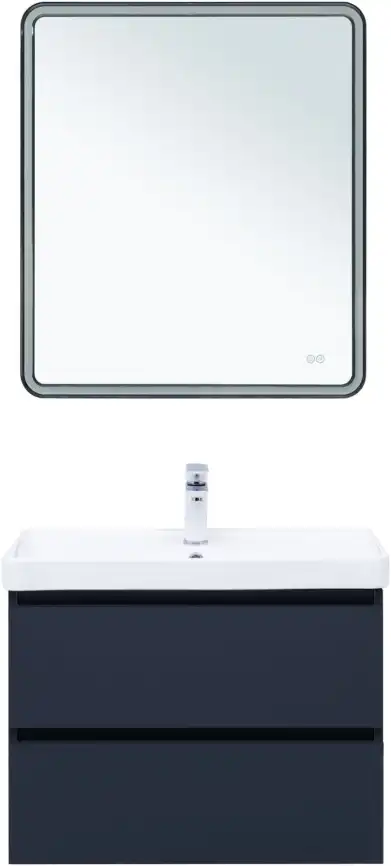 Тумба под раковину Aquanet Вега 2.0 70 маренго, подвесная, 337948 фото 8