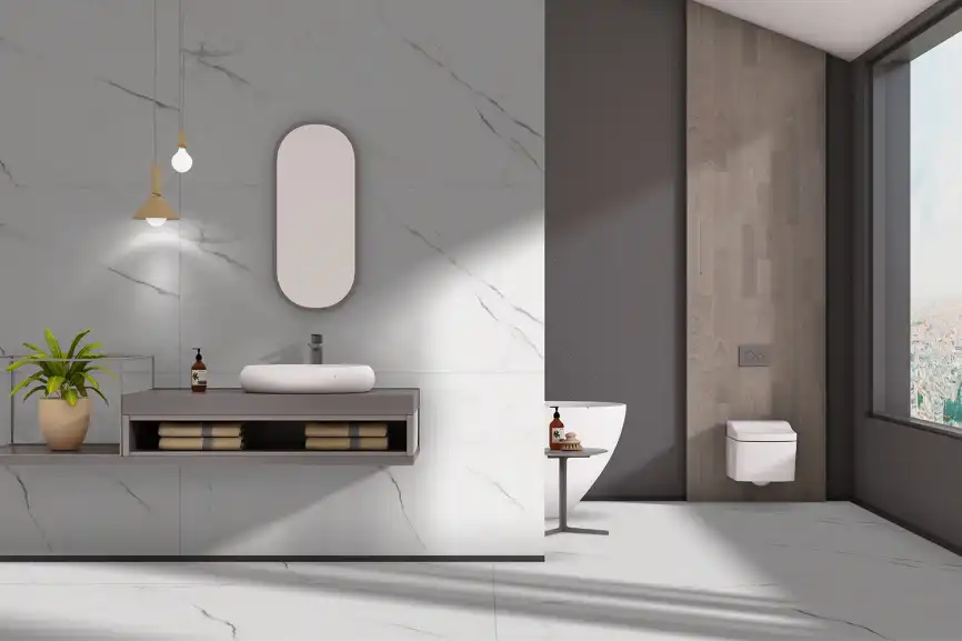 Керамогранит AZARIO CRUSTY BIANCO FANTASTICO 80х160 Carving (F231123016C) фото 4