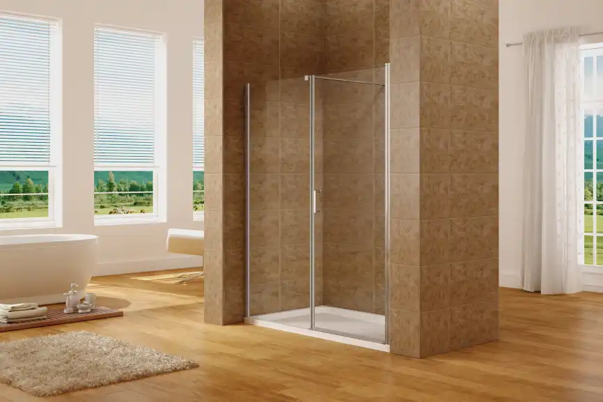 Душевая дверь Aquanet Cinetic 80 см, AE12-N-80H190U-CT, профиль Хром, стекло Прозрачное фото 3