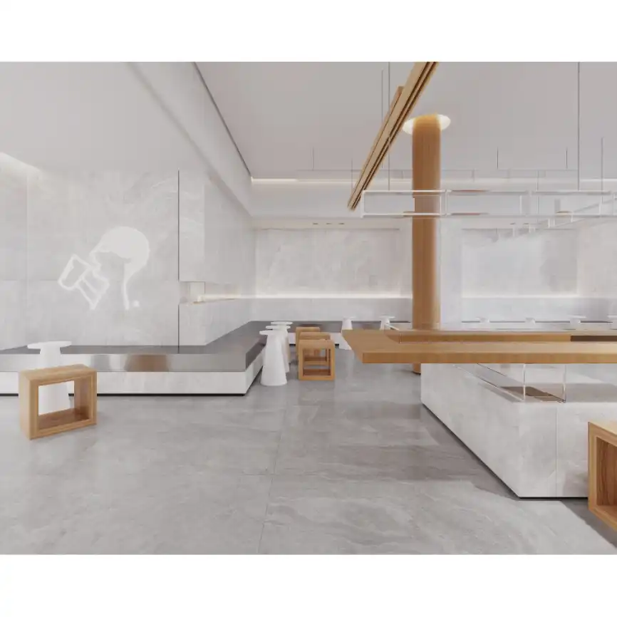 Керамогранит AVS by Italian Design Del Vento Ivory 60x120 Soft Smooth, серый фото 19