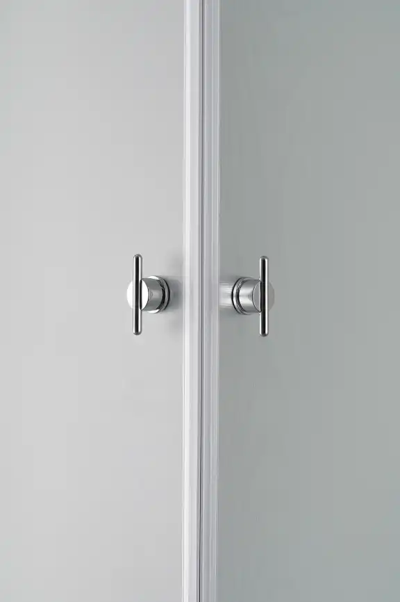 Душевая кабина Loranto 100х80 CS-5180-13R F, низкий поддон, цвет профиля сатин фото 9