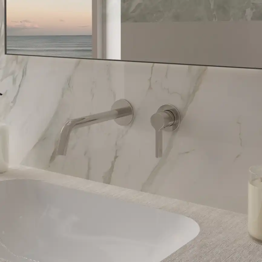 Смеситель для раковины Vincea Villa VBFW-1VL1CH встраиваемый однорычажный, хром фото 1