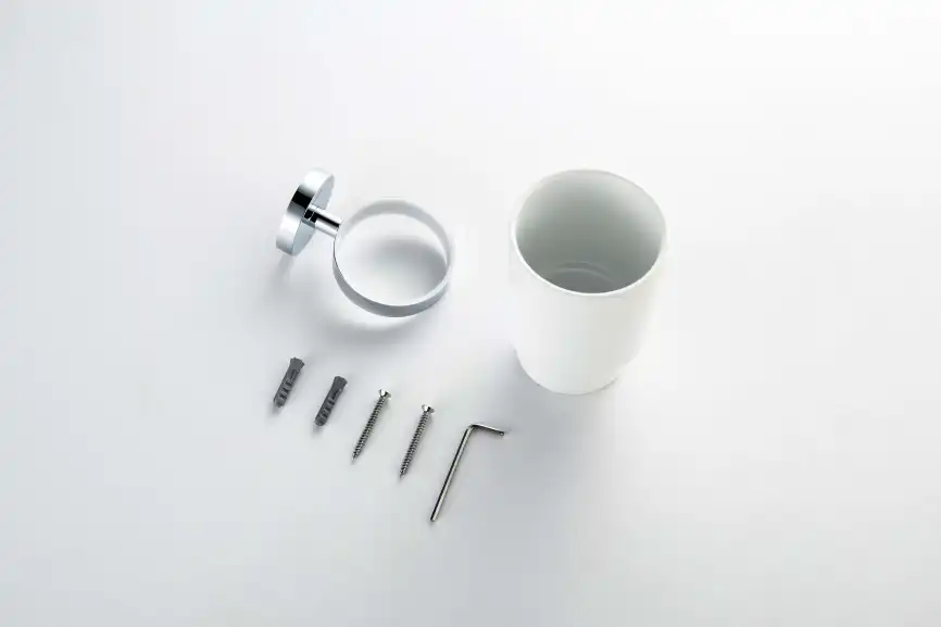 Стакан для ванной Aquatek Бетта AQ4604CR, Хром фото 4