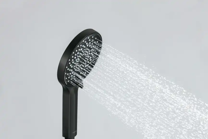 Душевая лейка Aquatek Лугано AQ2201MB, Черный матовый фото 7