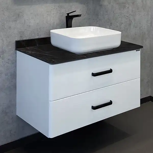 Тумба с умывальником Comforty Амстердам 95 Белый, 00-00014001 фото 1