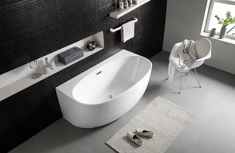 Акриловая ванна Azario CAMBRIDGE 170х90 CAM17289, отдельностоящая, белая фото 4