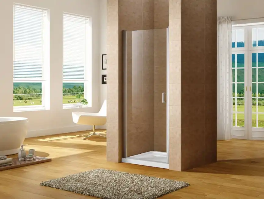 Душевая дверь Aquanet Cinetic 80 см, AE12-N-80H190U-CT, профиль Хром, стекло Прозрачное фото 1