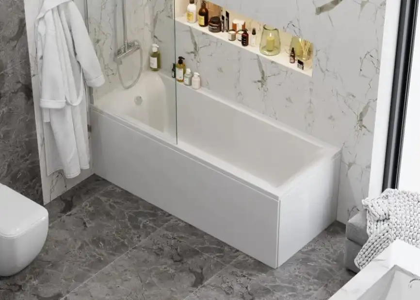 Акриловая ванна Vagnerplast VERONELA 150х70 VPBA157VEA2X-04 прямоугольная, Белая фото 5