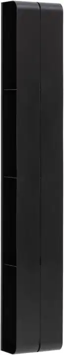 Полка Aquanet Магнум H 20x130 черная матовая, вертикальная фото 5