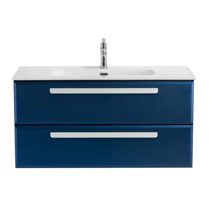 Тумба под раковину Cezares ECO-CER-N 100 см, ECO-CER-N-1000-2C-SO-SPF-P (без ручек), Sapfiro фото 1