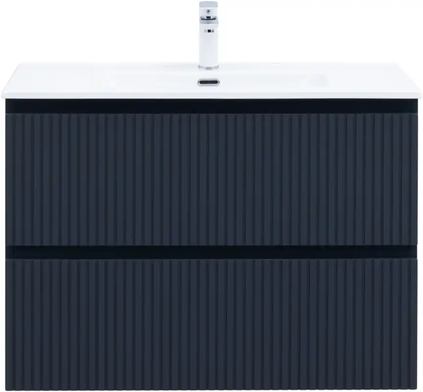 Тумба под раковину Aquanet Джейн (Flat) 90 маренго, подвесная, 335430 фото 11