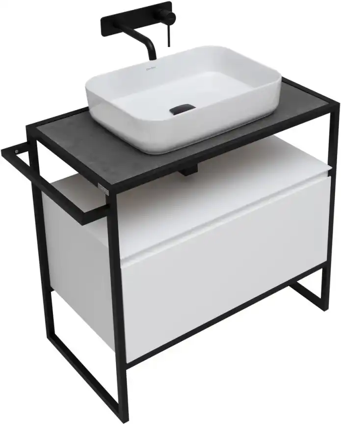 Тумба под раковину Allen Brau Priority 80 1.31002.WM белый матовый фото 15