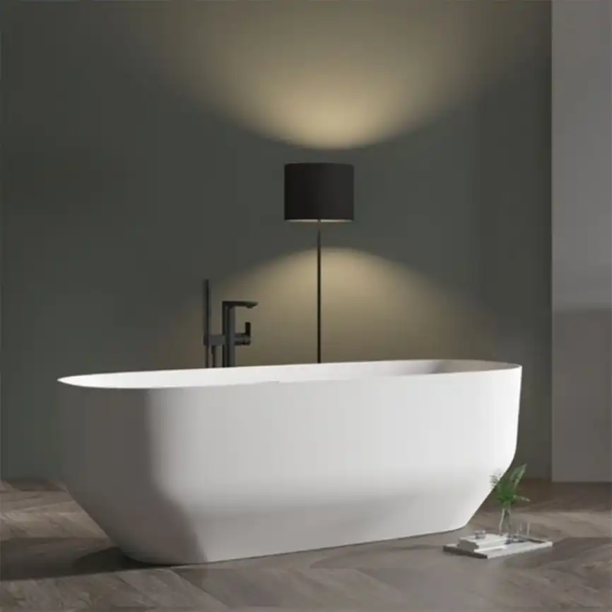 Акриловая ванна Vincea 170х75 VBT-630 отдельностоящая, Белая фото 1