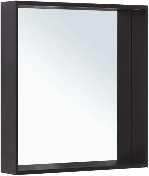Зеркало Allen Brau Reality 70х75 1.32017.BB с подстветкой, сенсорный выключатель, Черный фото 1