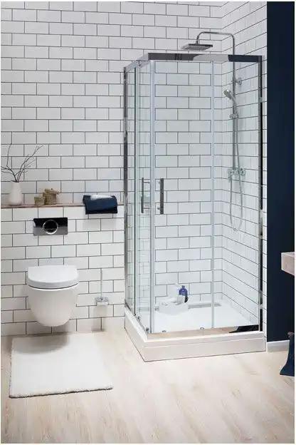 Душевой уголок Aquanet Delta Cube NPE1142 90x90, прозрачное стекло фото 9