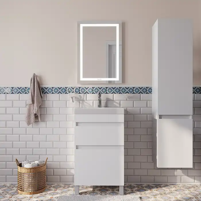 Тумба с раковиной IDDIS Zodiac 50, напольная, Белая, ZOD5CBFi95K фото 2