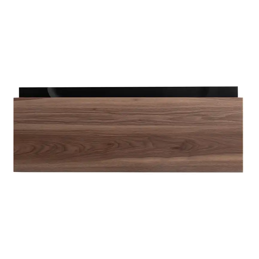 Тумба под раковину Cezares SLIDER 80 см, SLIDER-800-1C-SO-NA-P подвесная, Орех дымчатый фото 2