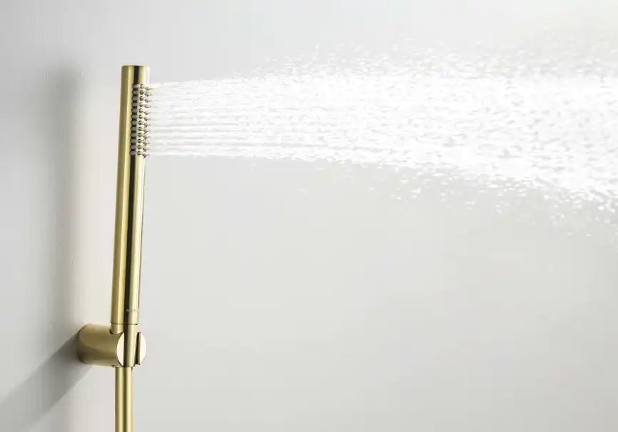 Душевой набор Aquatek Европа AQ2034BG, Золото матовое фото 4
