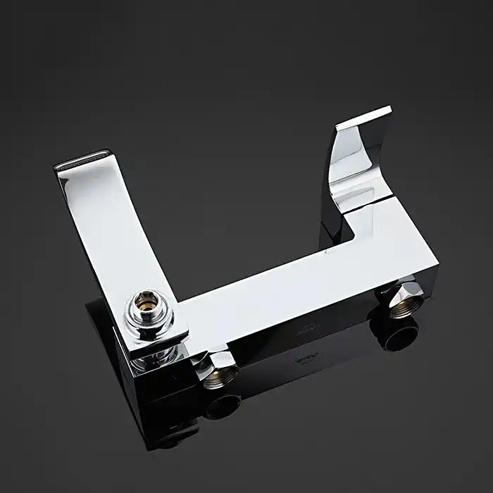 Смеситель для ванны Gappo G3207 с коротким изливом, Хром фото 4