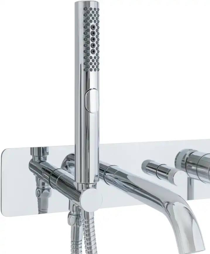 Смеситель для ванны с душем Allen Brau Priority 5.31006-00 встраиваемый, с внутренней частью, Хром фото 7