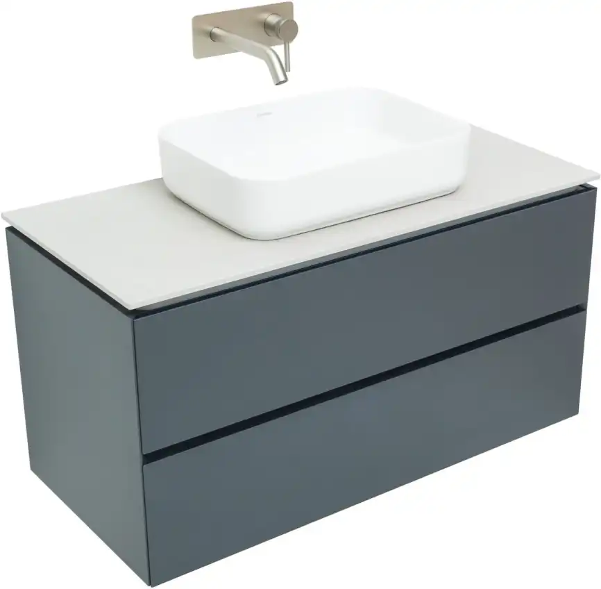 Тумба под раковину Allen Brau Infinity 100 1.21003.AM антрацит матовый фото 5