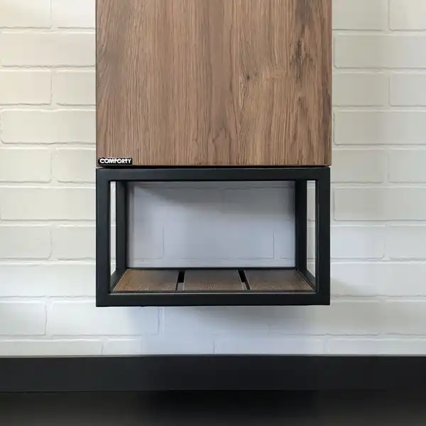 Шкаф-колонна Comforty Порто 35 Дуб темно-коричневый, 00-00009982 фото 3