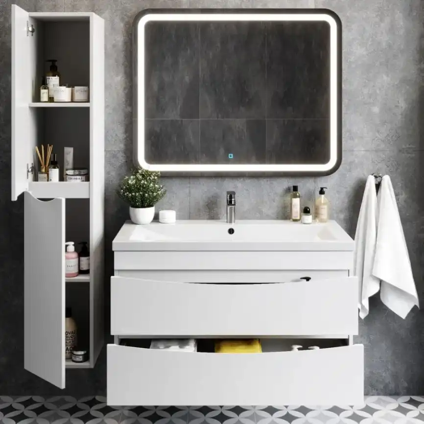 Пенал AURA ПАЛЕРМО 40 подвесной левый фото 2