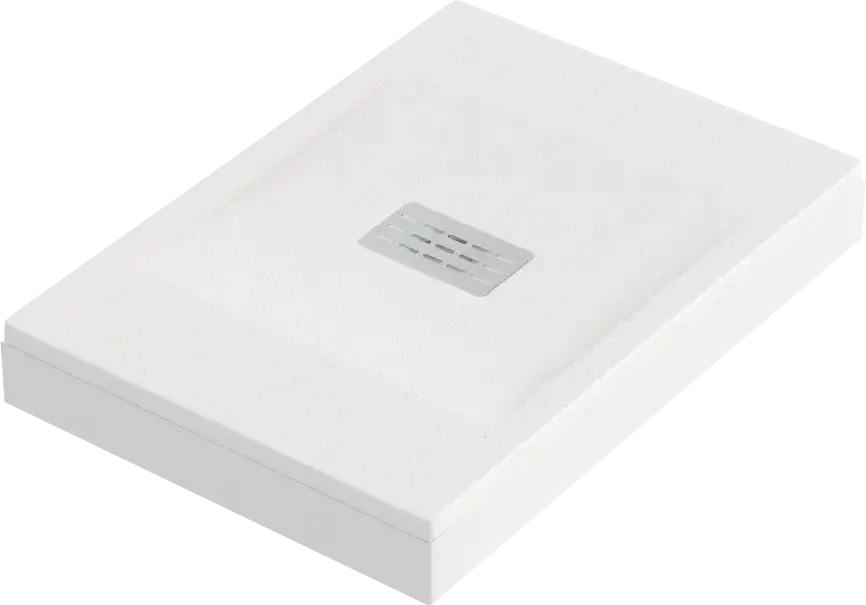 Душевой поддон Good Door Flow 100х80 из искусственного камня, Белый ЛП00112 фото 3