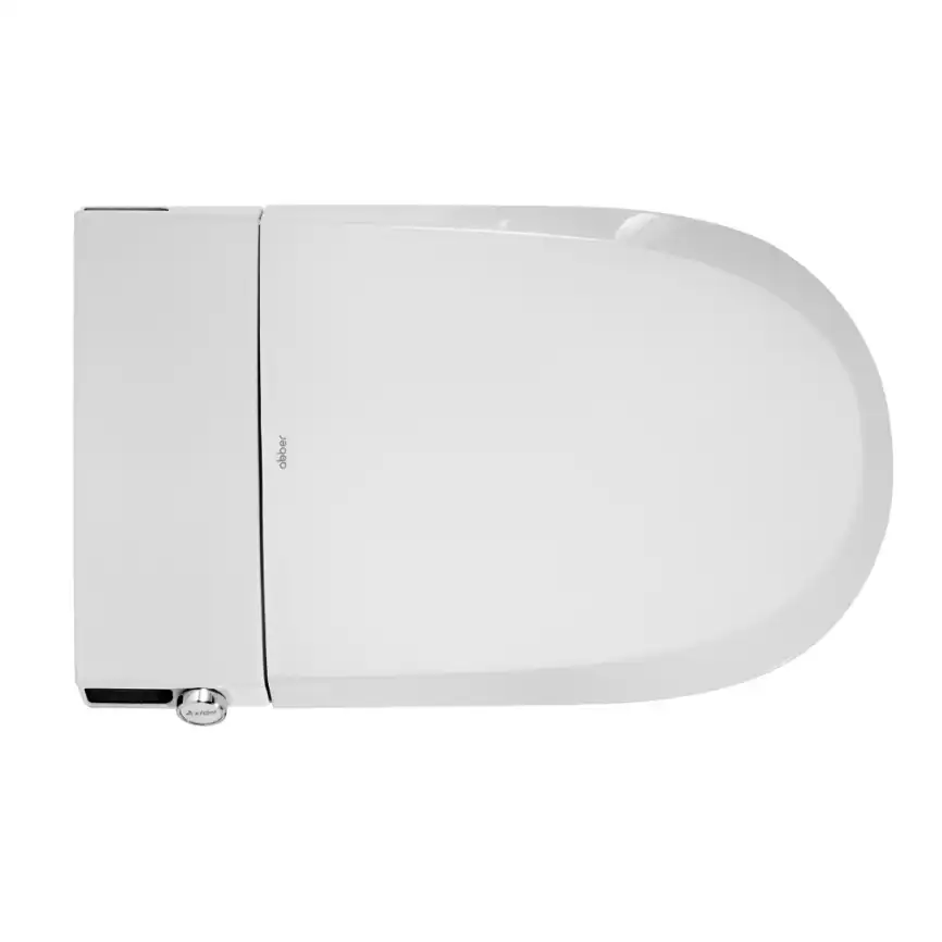 Электронный подвесной унитаз-биде ABBER Bequem AC1119S, белый фото 8