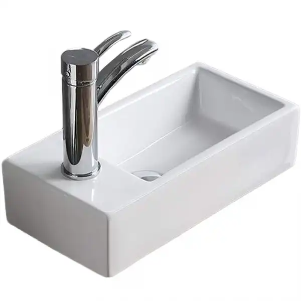 Умывальник CeramaLux D1043 415х225х100 Подвесная цвет Белый фото 1