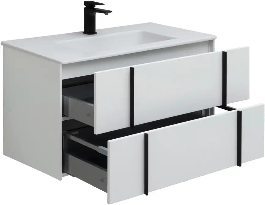 Тумба под раковину Allen Brau Reality 90 1.32006.WM белый матовый фото 8
