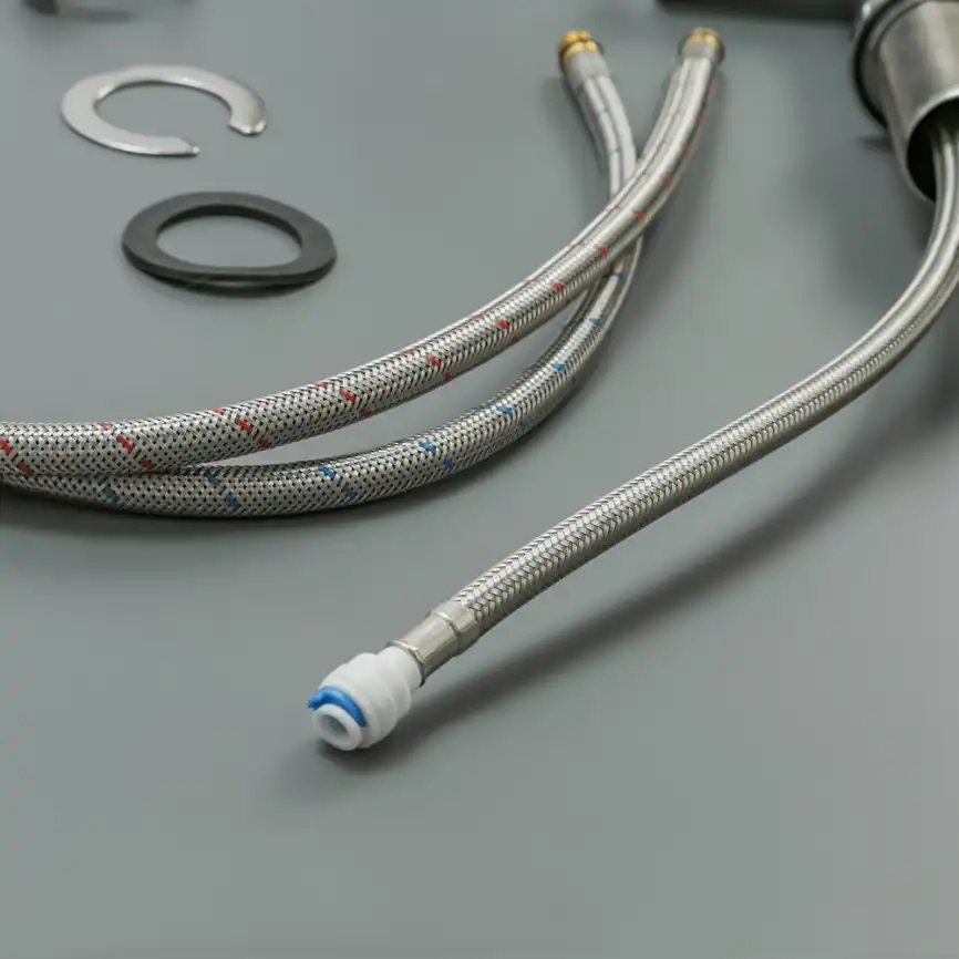 Смеситель для кухни с гибким изливом AVS PureRiver хром, 811-170-CR фото 12