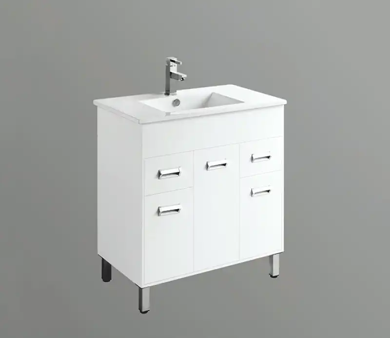 Умывальник CeramaLux 9090E 915х465х175 Полувстраиваемая цвет Белый фото 3