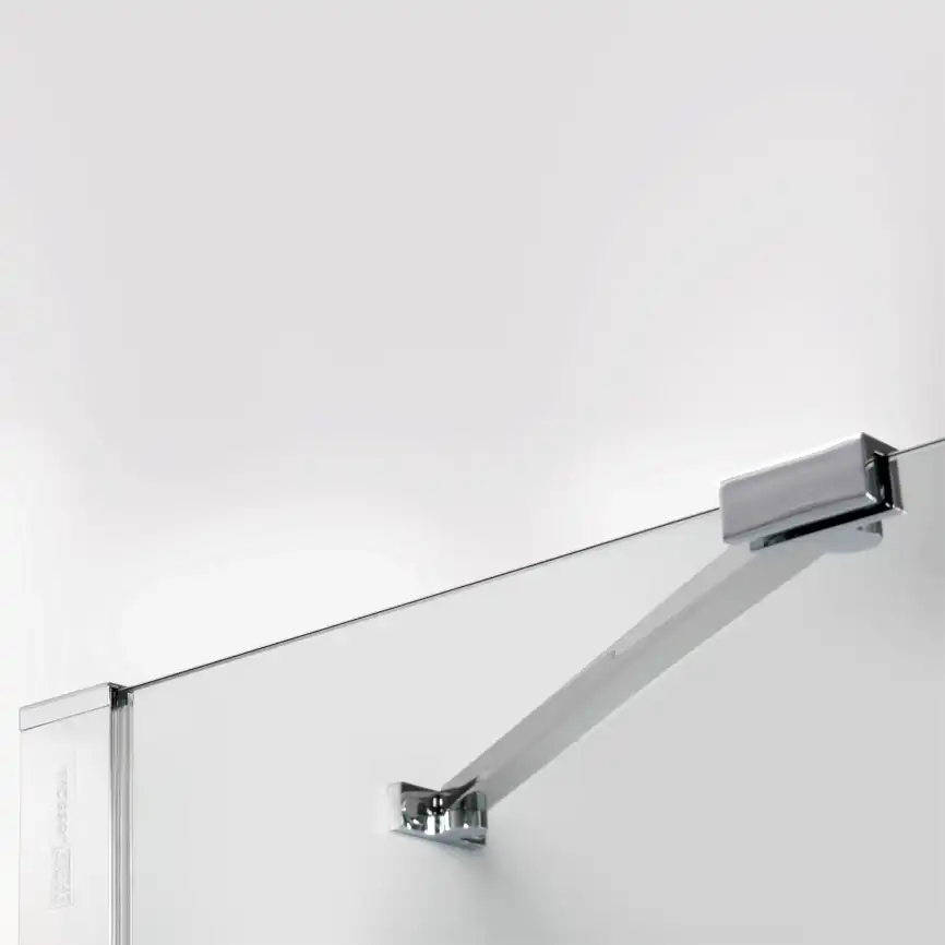 Душевой уголок WasserKRAFT Aller 10H 120х100 10H10RWHITE профиль Белый / Хром стекло Прозрачное фото 6