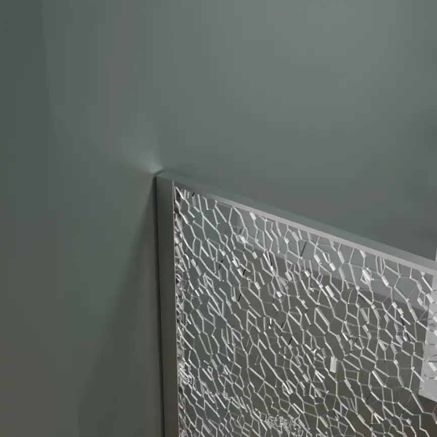 Душевая перегородка Azario Walk-in 120 AZ-275-120-CH-CBR стекло 13 мм с узором 