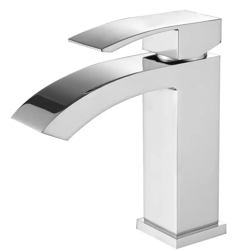 Смеситель для раковины Abber Wasserfall AF8610, однорычажный, цвет Хром фото 1