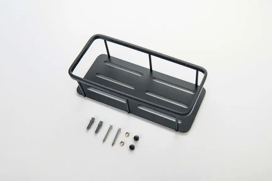 Полка для душа Aquatek AQ4936MB, Черный матовый фото 4