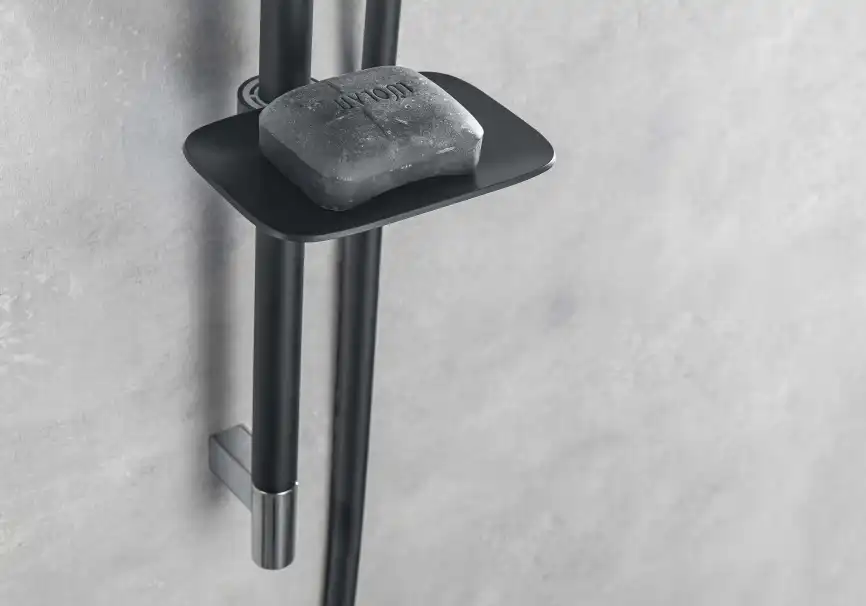 Душевой гарнитур Aquatek ВЕГА AQ2011MB, Черный матовый фото 9