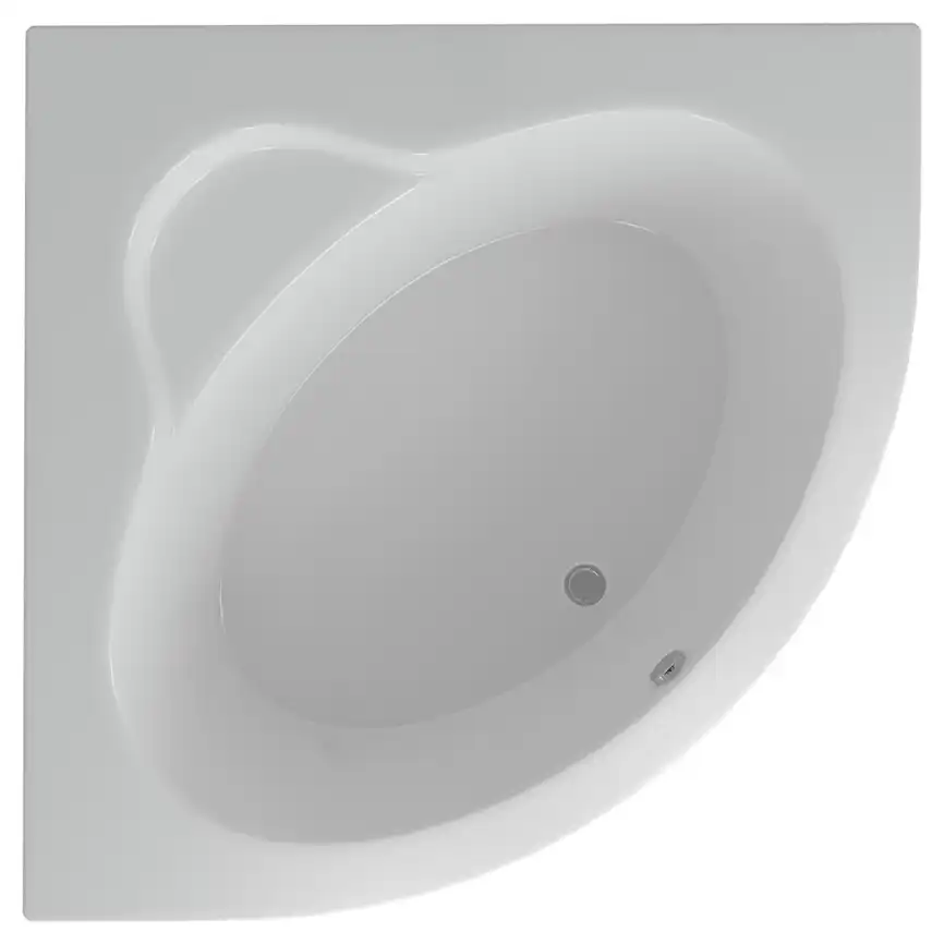 Акриловая ванна Aquatek Калипсо 146х146 KAL146-0000045 без гидромассажа, с фронтальным экраном фото 1