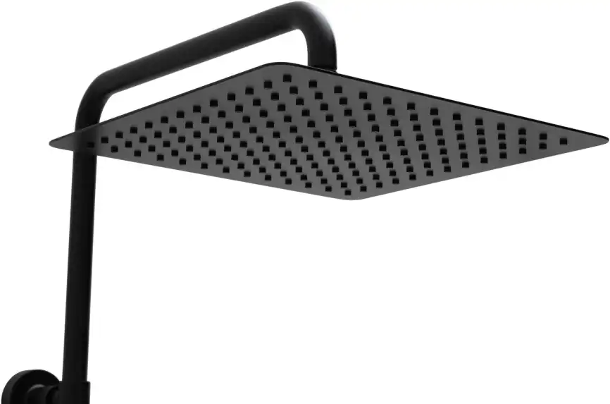 Душевая система Allen Brau Infinity 5.21032-31 с термостатом, черный матовый фото 3