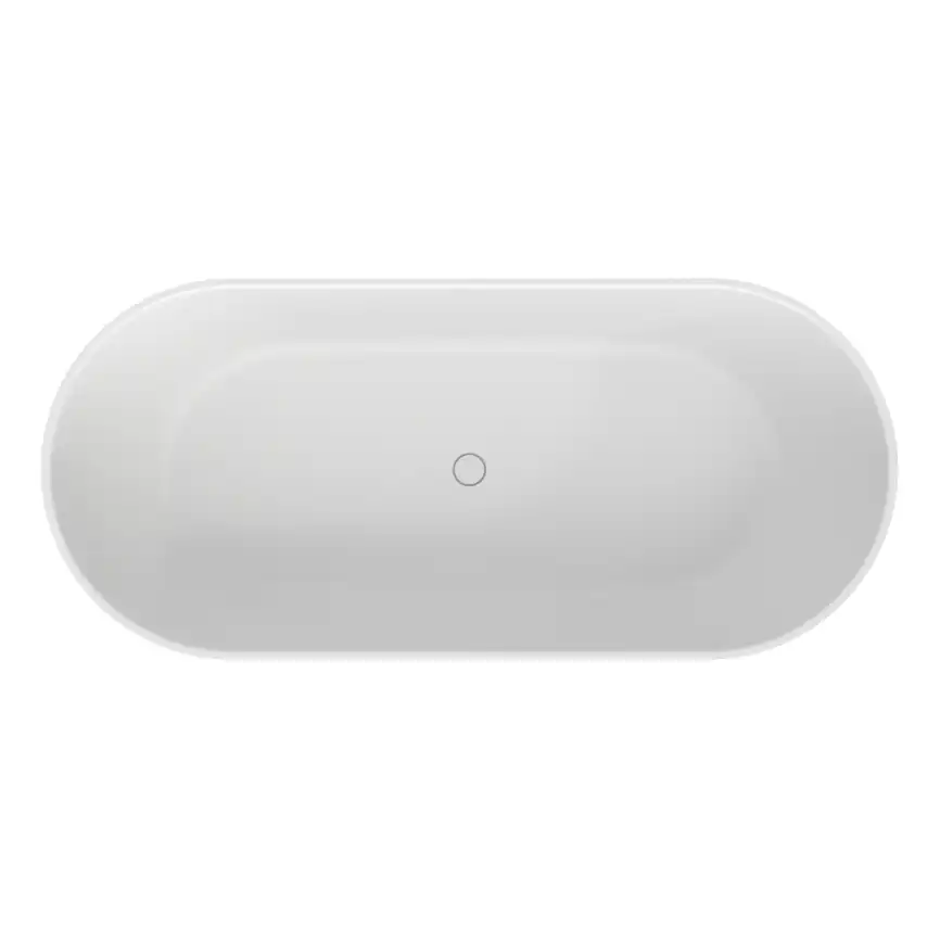 Ванна из искусственного камня WHITECROSS 180x80 Tawna, белая матовая 0218.180080.200 фото 3