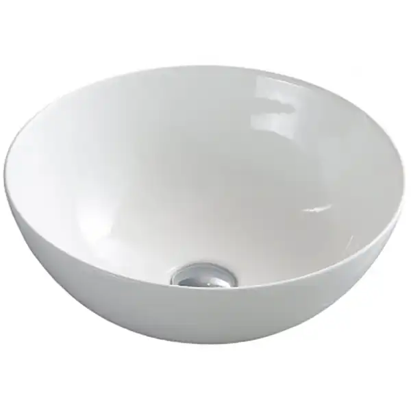 Раковина накладная CeramaLux 415х415х140 104, цвет Белый фото 2