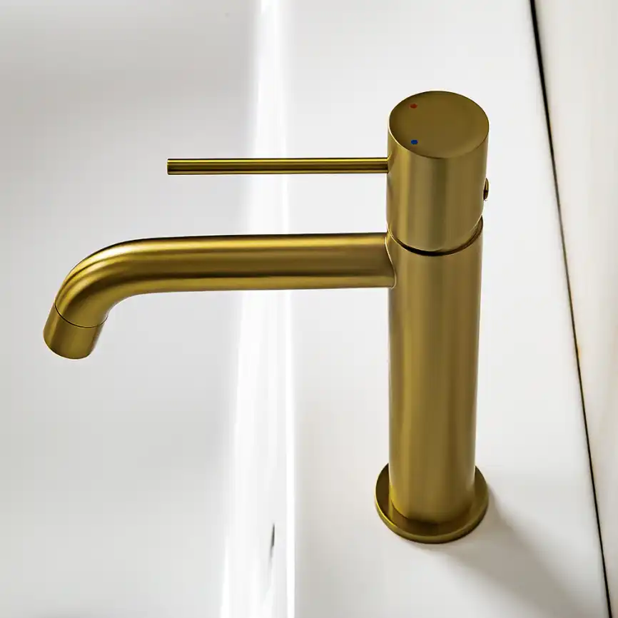 Смесители для раковины AVS Slimmer 811-100-BG, брашированное золото фото 10